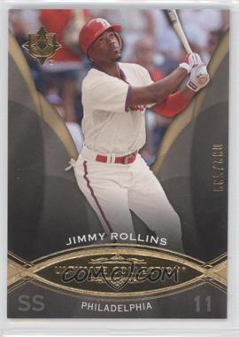 2009 Upper Deck Ultimate Collection - [Base] #44 - Jimmy Rollins /599