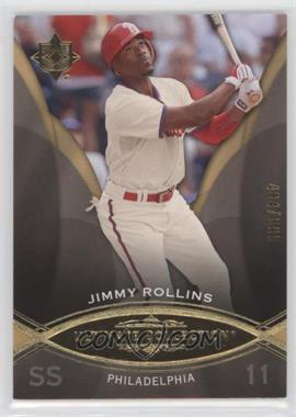 2009 Upper Deck Ultimate Collection - [Base] #44 - Jimmy Rollins /599