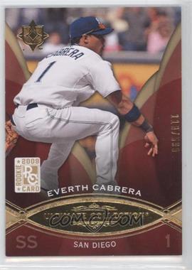 2009 Upper Deck Ultimate Collection - [Base] #64 - Everth Cabrera /500