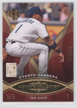 2009 Upper Deck Ultimate Collection - [Base] #64 - Everth Cabrera /500