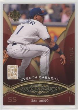 2009 Upper Deck Ultimate Collection - [Base] #64 - Everth Cabrera /500