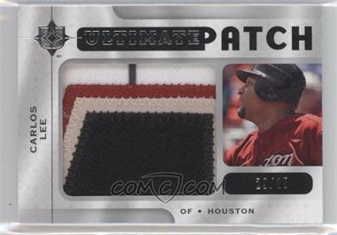 2009 Upper Deck Ultimate Collection - Ultimate Patch #UP CL - Carlos Lee /35