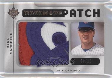 2009 Upper Deck Ultimate Collection - Ultimate Patch #UP SA - Ryne Sandberg /35