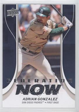 2009 Upper Deck Update - Series 1 & 2 Fat Packs Generation Now #GN3 - Adrian Gonzalez