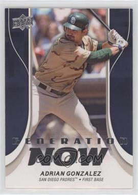 2009 Upper Deck Update - Series 1 & 2 Fat Packs Generation Now #GN3 - Adrian Gonzalez