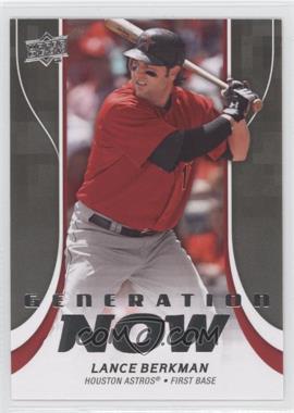 2009 Upper Deck Update - Series 1 & 2 Fat Packs Generation Now #GN37 - Lance Berkman