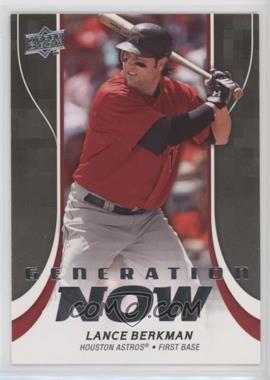 2009 Upper Deck Update - Series 1 & 2 Fat Packs Generation Now #GN37 - Lance Berkman