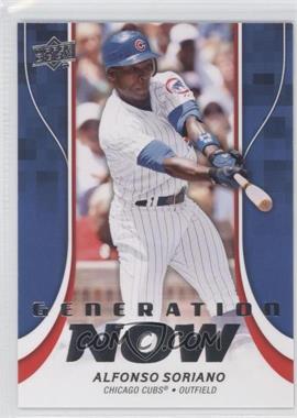 2009 Upper Deck Update - Series 1 & 2 Fat Packs Generation Now #GN6 - Alfonso Soriano
