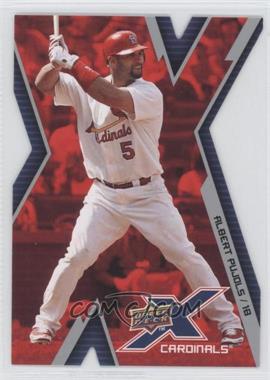 2009 Upper Deck X - [Base] - Die-Cut #84 - Albert Pujols