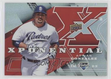 2009 Upper Deck X - Xponential 2 #X2-AG - Adrian Gonzalez