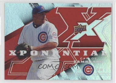 2009 Upper Deck X - Xponential 2 #X2-CZ - Carlos Zambrano