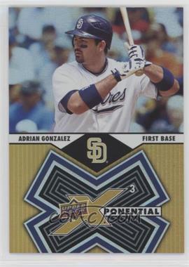 2009 Upper Deck X - Xponential 3 #X3-AG - Adrian Gonzalez