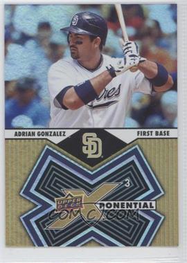 2009 Upper Deck X - Xponential 3 #X3-AG - Adrian Gonzalez