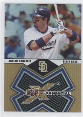 2009 Upper Deck X - Xponential 3 #X3-AG - Adrian Gonzalez