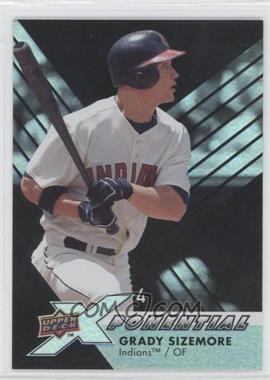 2009 Upper Deck X - Xponential 4 #X4-GS - Grady Sizemore