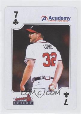 2010 Academy Sports & Outdoors Atlanta Braves Playing Cards - Box Set [Base] #7C - Derek Lowe