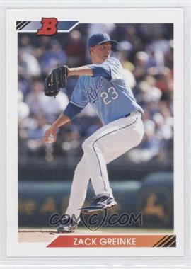 2010 Bowman - 1992 Bowman Throwback #BT88 - Zack Greinke