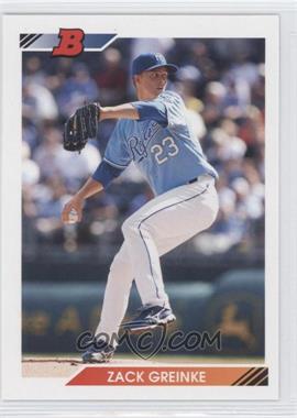 2010 Bowman - 1992 Bowman Throwback #BT88 - Zack Greinke