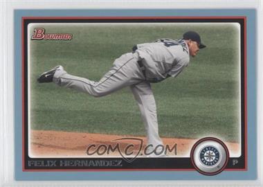 2010 Bowman - [Base] - Blue #186 - Felix Hernandez /520