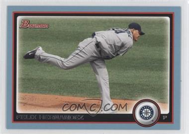 2010 Bowman - [Base] - Blue #186 - Felix Hernandez /520