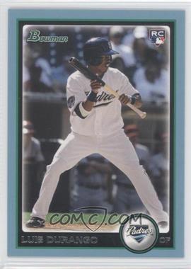 2010 Bowman - [Base] - Blue #205 - Luis Durango /520