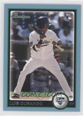 2010 Bowman - [Base] - Blue #205 - Luis Durango /520