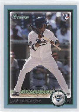 2010 Bowman - [Base] - Blue #205 - Luis Durango /520