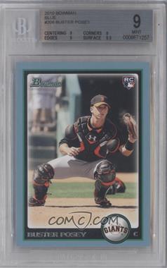 2010 Bowman - [Base] - Blue #208 - Buster Posey /520 [BGS 9 MINT]