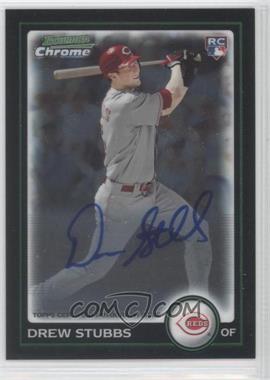 2010 Bowman - [Base] - Chrome Rookie Autographs #212 - Drew Stubbs