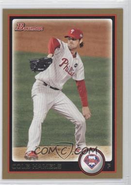 2010 Bowman - [Base] - Gold #102 - Cole Hamels