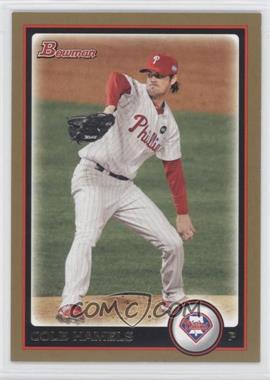 2010 Bowman - [Base] - Gold #102 - Cole Hamels