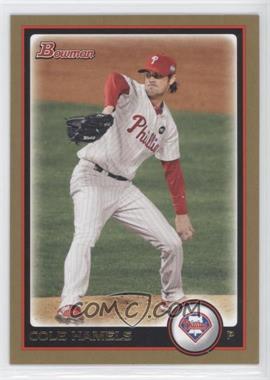 2010 Bowman - [Base] - Gold #102 - Cole Hamels