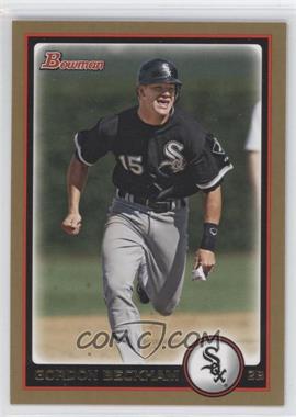 2010 Bowman - [Base] - Gold #110 - Gordon Beckham