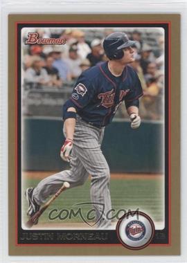 2010 Bowman - [Base] - Gold #130 - Justin Morneau