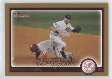 2010 Bowman - [Base] - Gold #190 - Derek Jeter