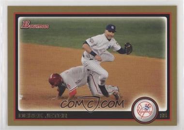 2010 Bowman - [Base] - Gold #190 - Derek Jeter