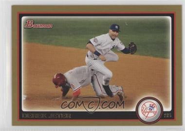 2010 Bowman - [Base] - Gold #190 - Derek Jeter