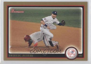 2010 Bowman - [Base] - Gold #190 - Derek Jeter