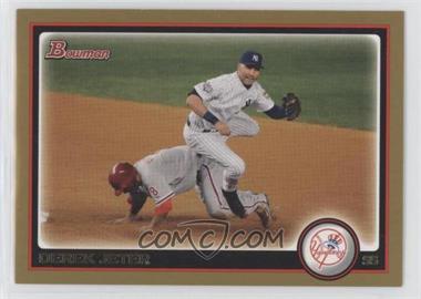 2010 Bowman - [Base] - Gold #190 - Derek Jeter