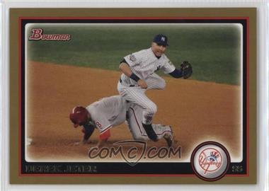 2010 Bowman - [Base] - Gold #190 - Derek Jeter