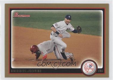 2010 Bowman - [Base] - Gold #190 - Derek Jeter