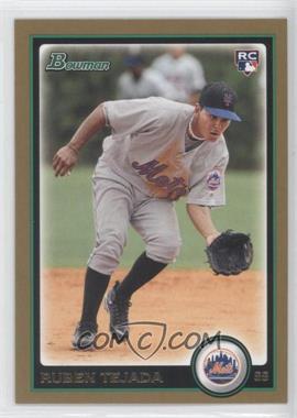 2010 Bowman - [Base] - Gold #195 - Ruben Tejada