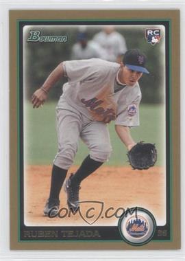 2010 Bowman - [Base] - Gold #195 - Ruben Tejada