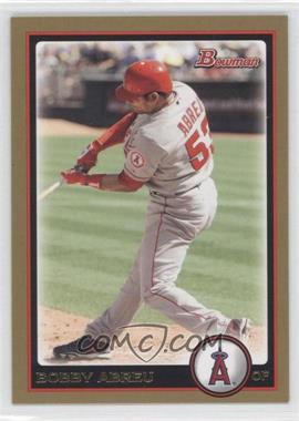 2010 Bowman - [Base] - Gold #59 - Bobby Abreu