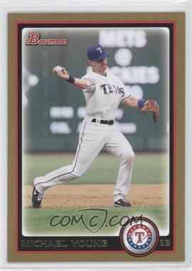 2010 Bowman - [Base] - Gold #76 - Michael Young