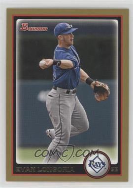 2010 Bowman - [Base] - Gold #80 - Evan Longoria