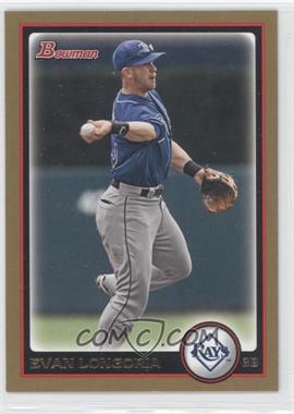 2010 Bowman - [Base] - Gold #80 - Evan Longoria