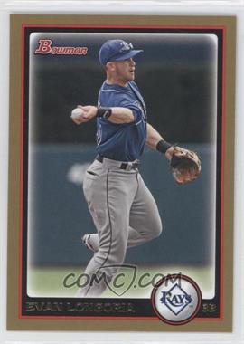 2010 Bowman - [Base] - Gold #80 - Evan Longoria