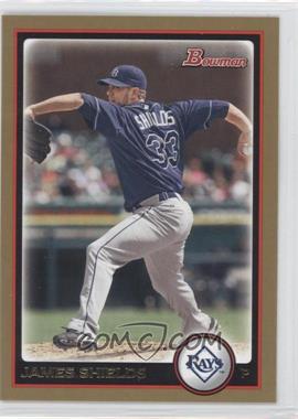 2010 Bowman - [Base] - Gold #87 - James Shields