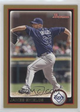 2010 Bowman - [Base] - Gold #87 - James Shields